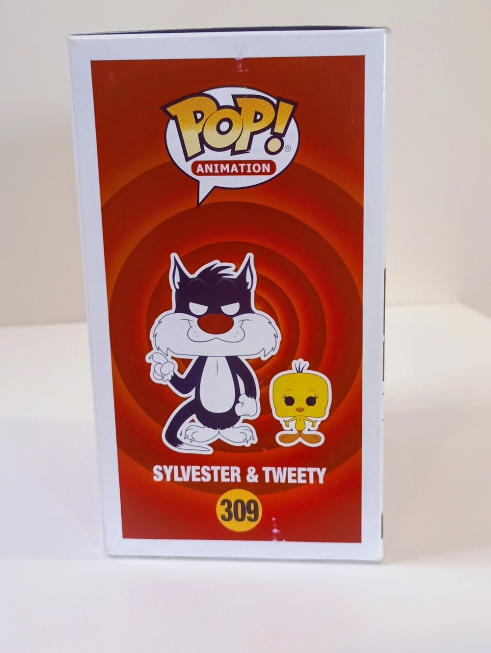 Funko Pop! Looney Tunes Back-Of-Box Art - Red, Yellow, Black - Picture 3 of 4
